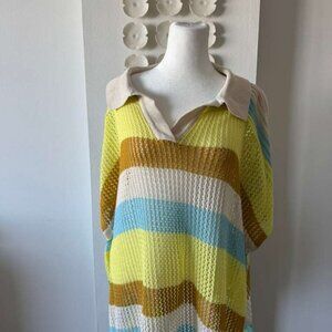 Anthropologie Maeve Knit Beach Cover-Up | One Size